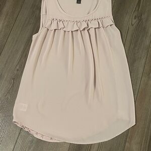 Women's Pink Sleeveless Top